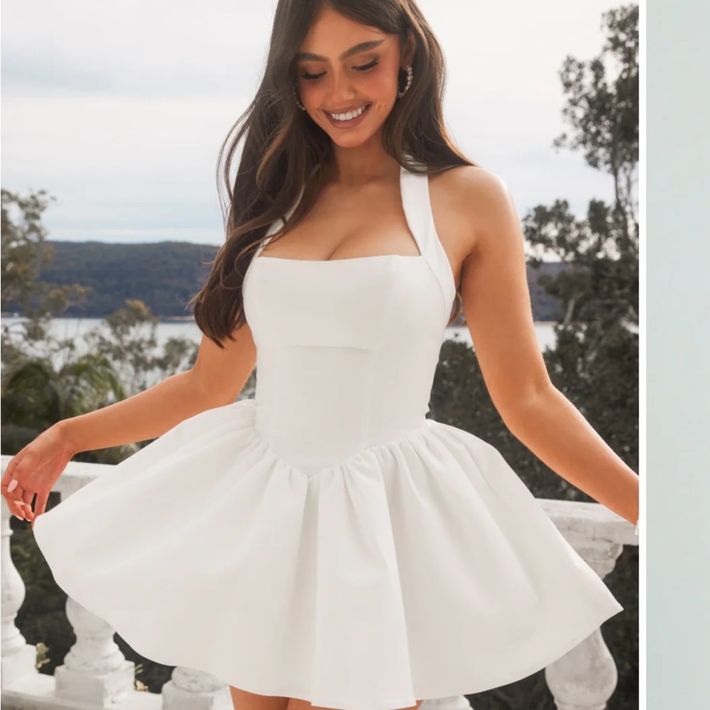 Showpo White Mini Dress
